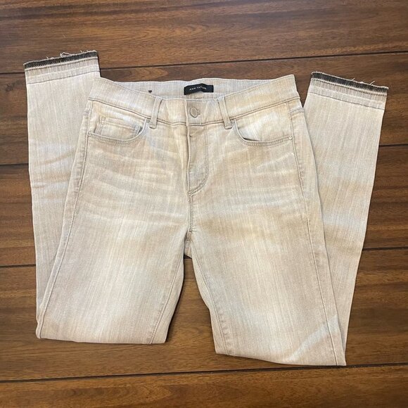 Ann Taylor Denim - Ann Taylor The Skinny Modern Fit Jean in light grey Size 2